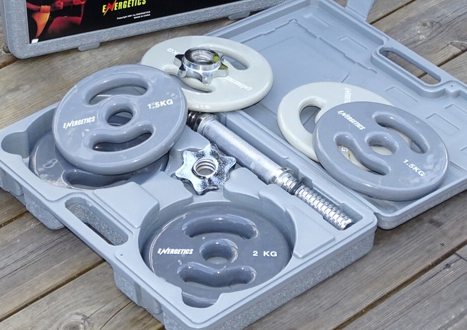 Hantlar med lösa vikter