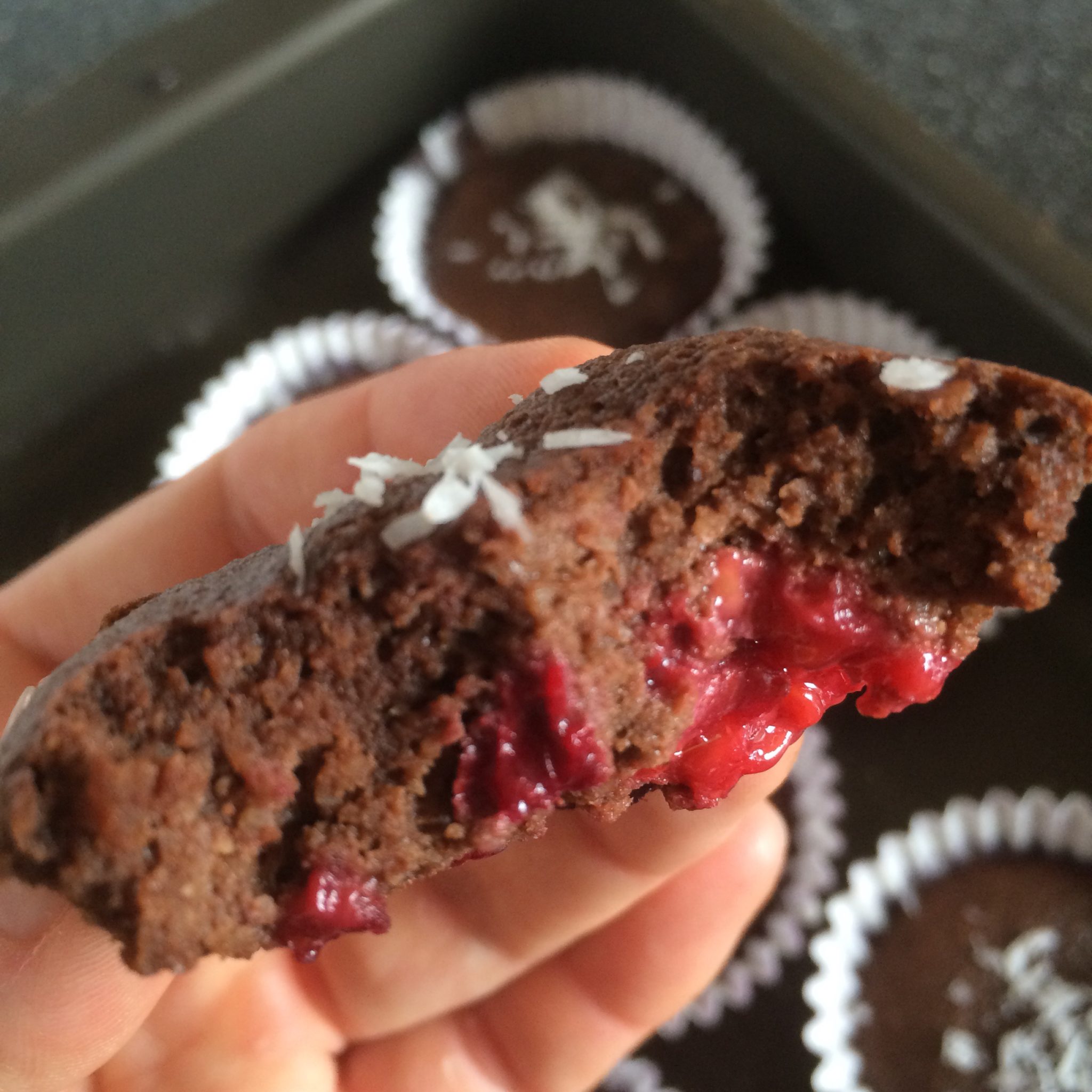 kladdkakemuffins
