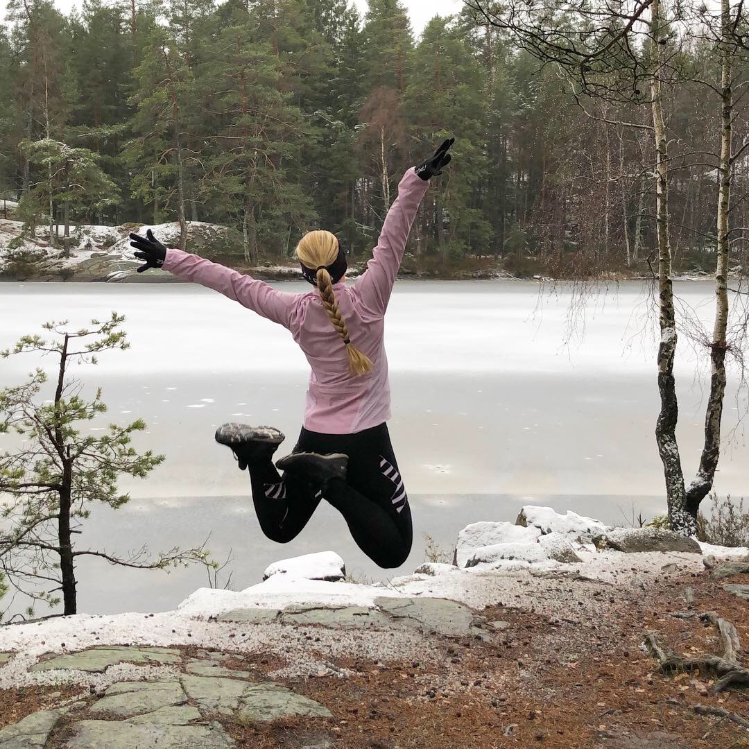 Jump for joy