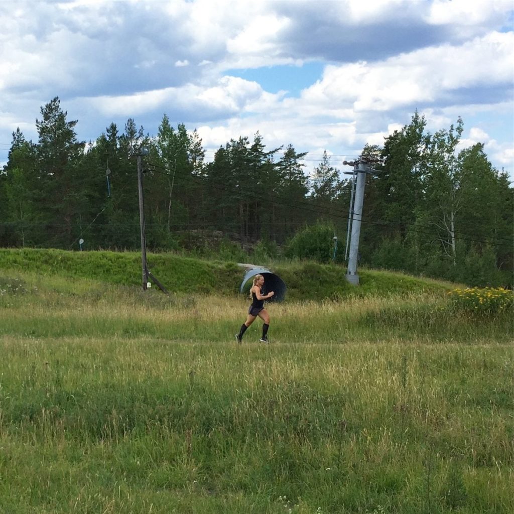 Anmäld till löpargrupp