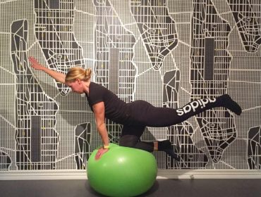 Utmaning - balans på balansboll