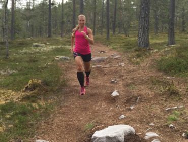 Att springa på skogsstigar