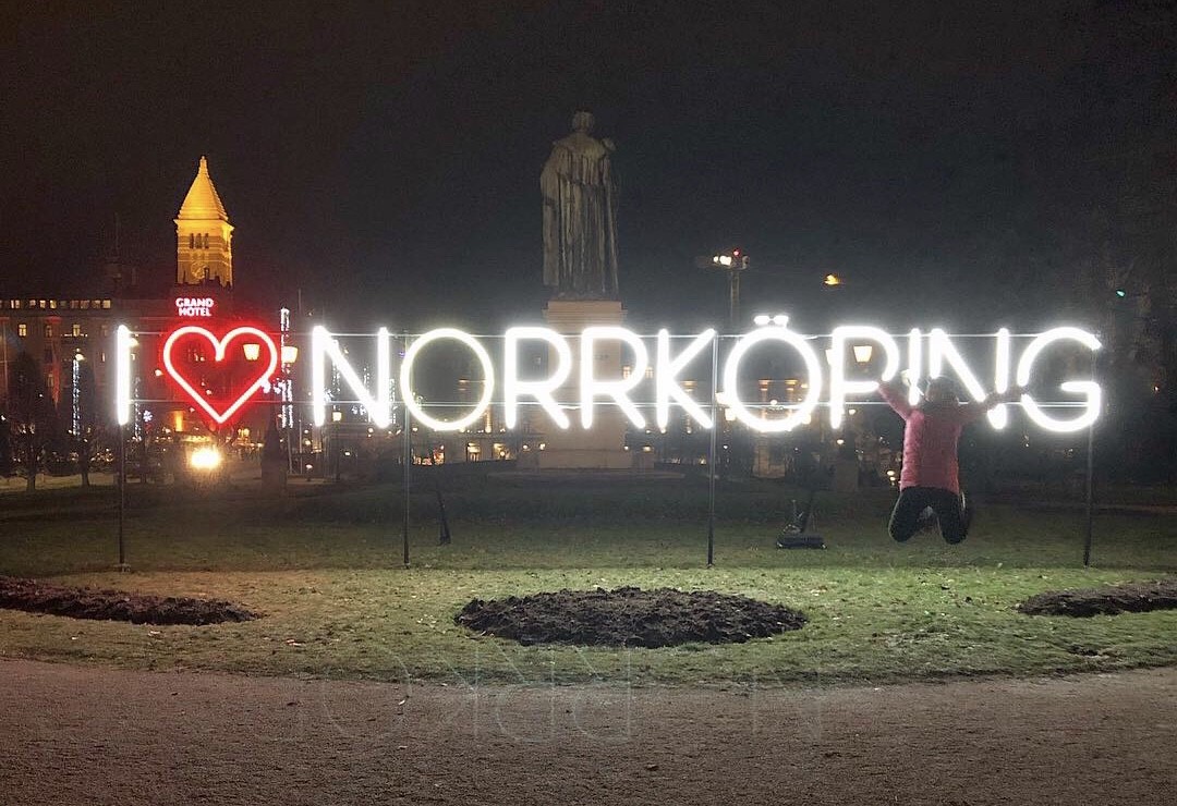 Fredagshopp vid Norrköping Light Festival