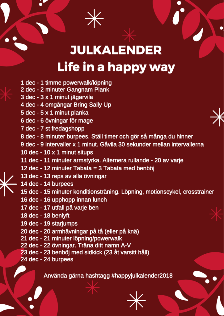Julkalender 2018
