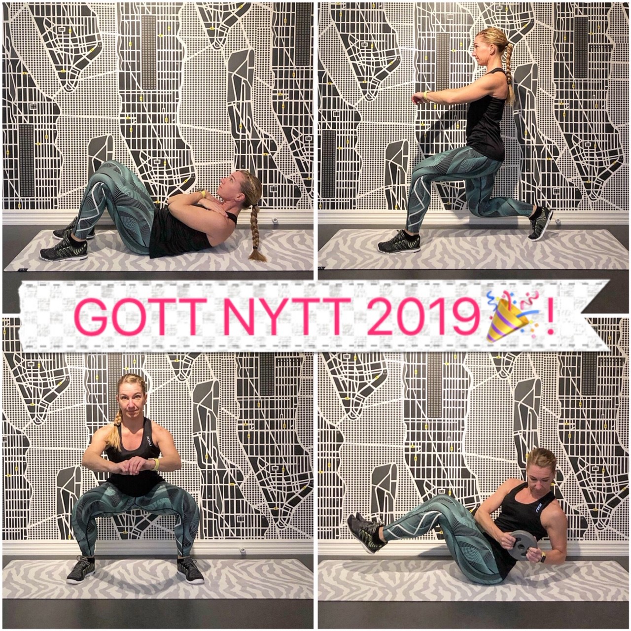 nyår-cirkel - Träningspass - NYÅRSAFTON