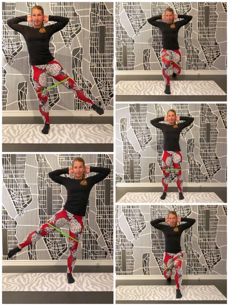 styrkepass med gummiband