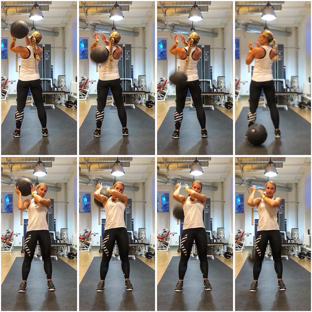 Kasta över axeln slamball