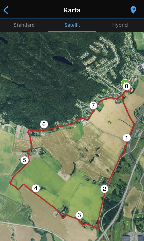 Löprunda Garmin Connect