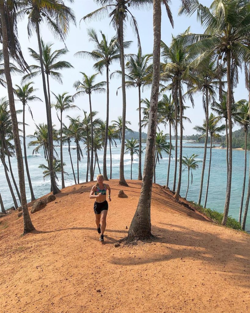 Running in Mirissa