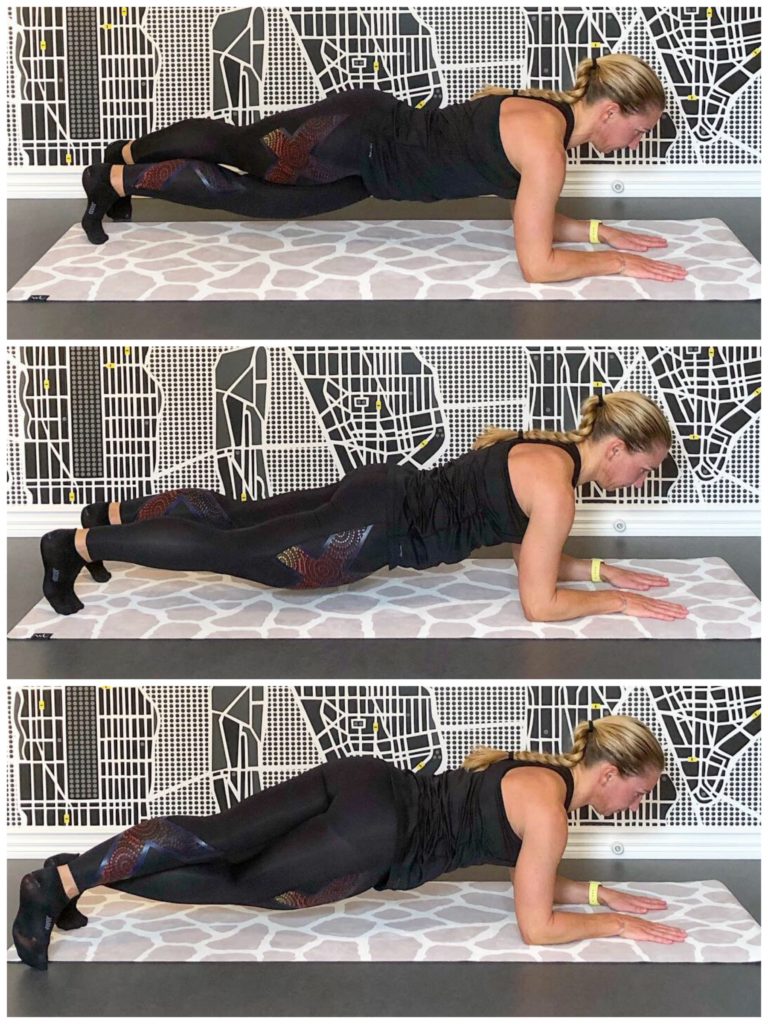 Planka med benförflyttning