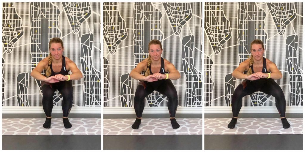 Squat med dubbelhopp