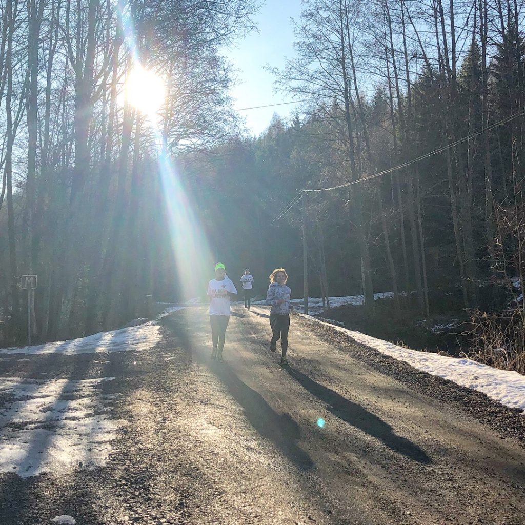 När lyckan spritter i hela kroppen...