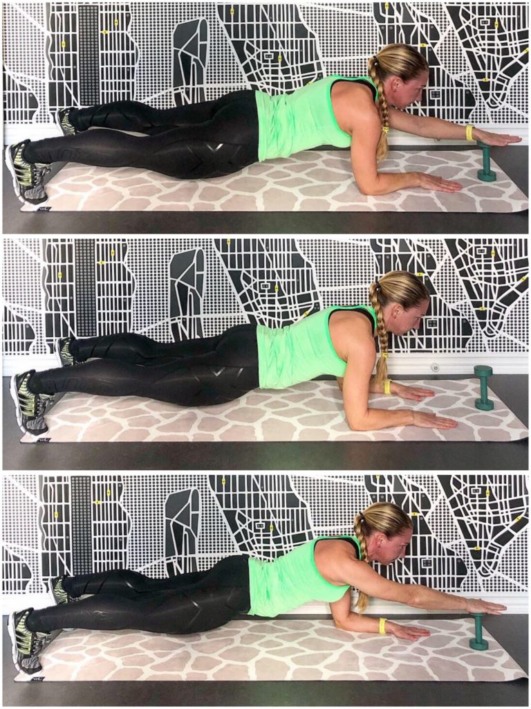 Planka med handtouch