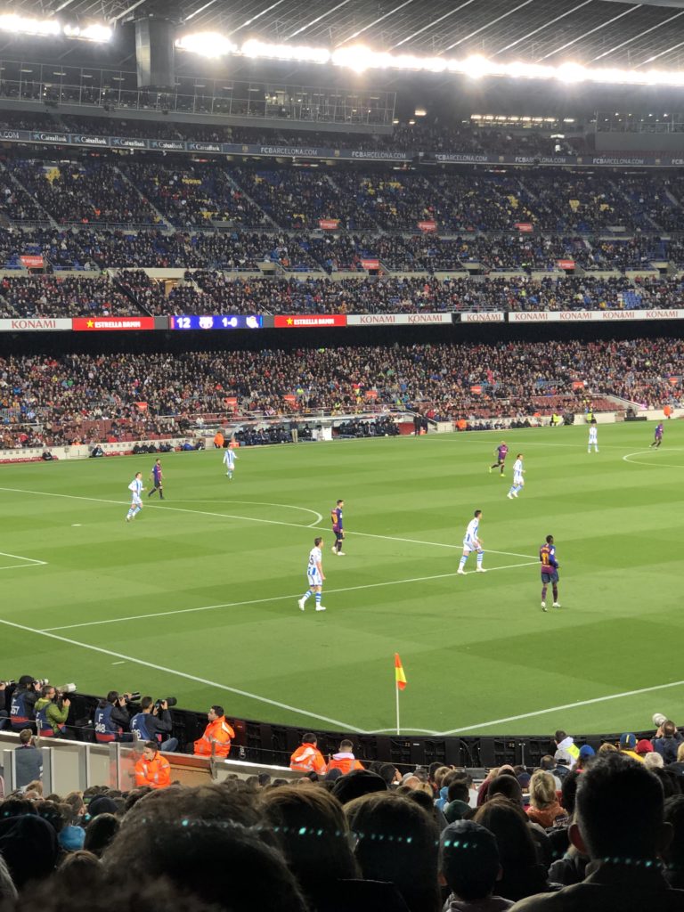 Dagen D - match på Camp Nou