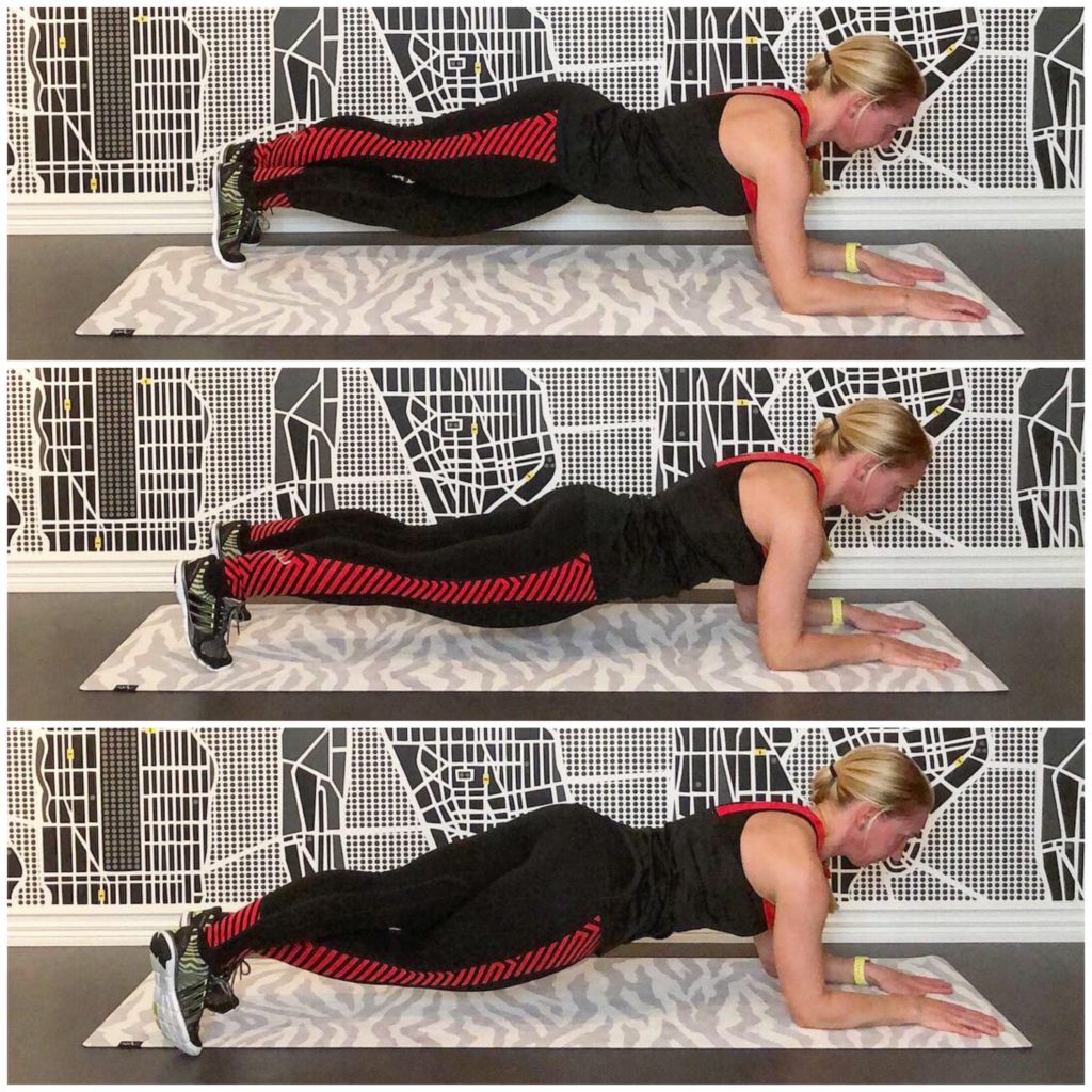 Planka med benförflyttning