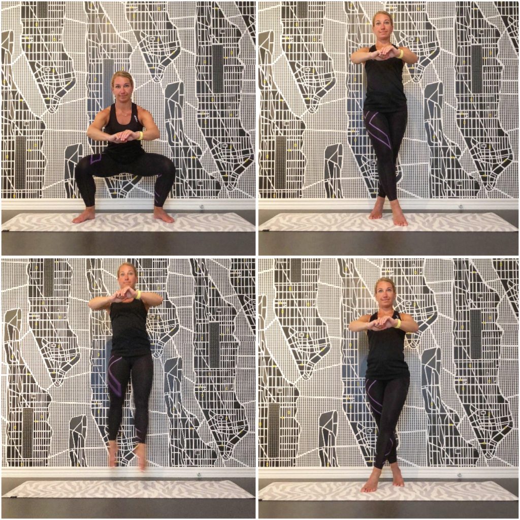 Squathopp med crisscross