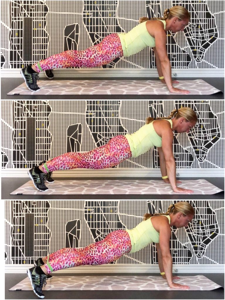 planka med benutdrag i gummiband