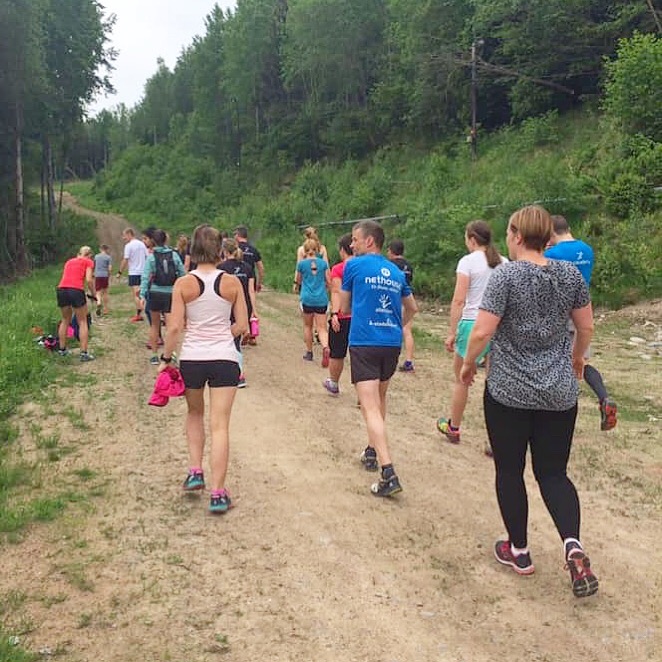 Backintervaller i slalombacke