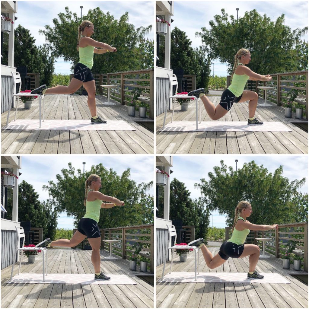 Bulgarian split squat