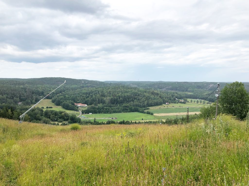 Toppen av Yxbacken