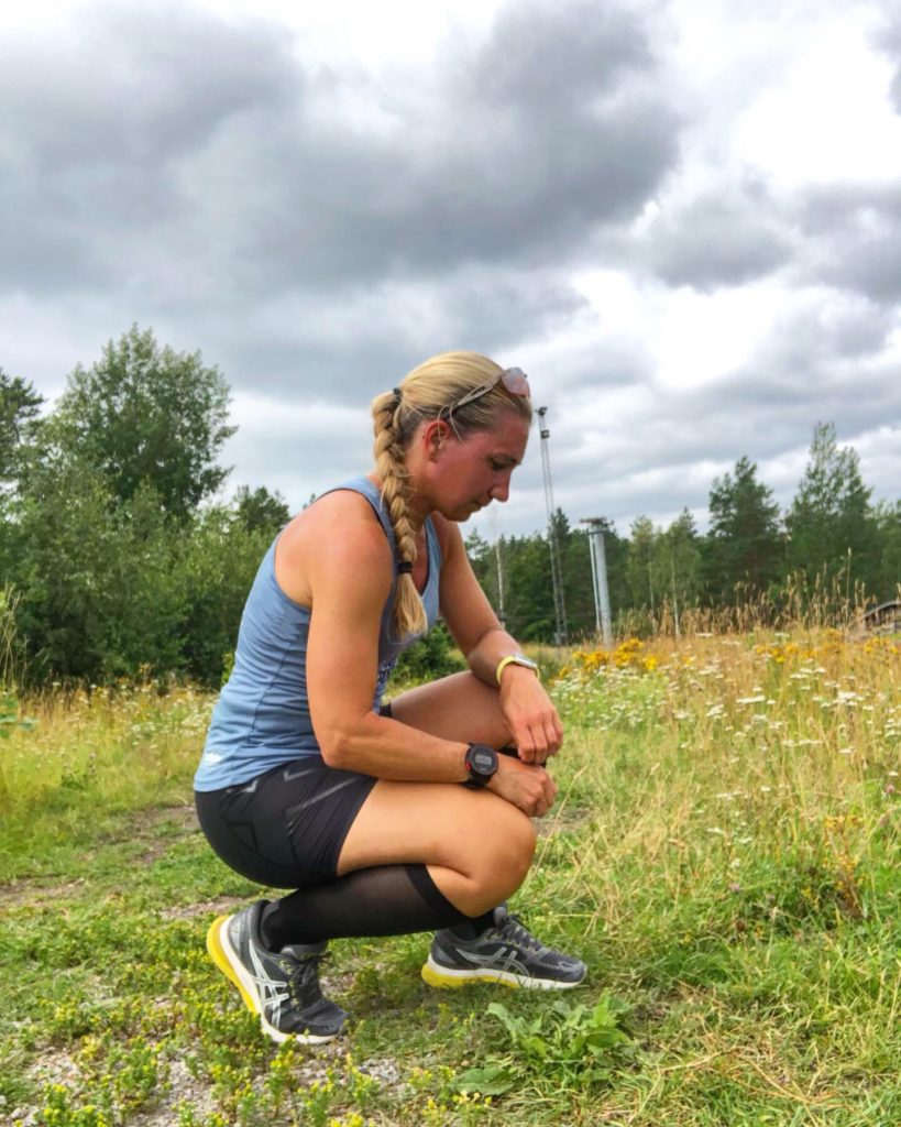 Trött efter intervallpass