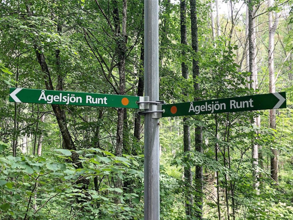 Ågelsjön runt