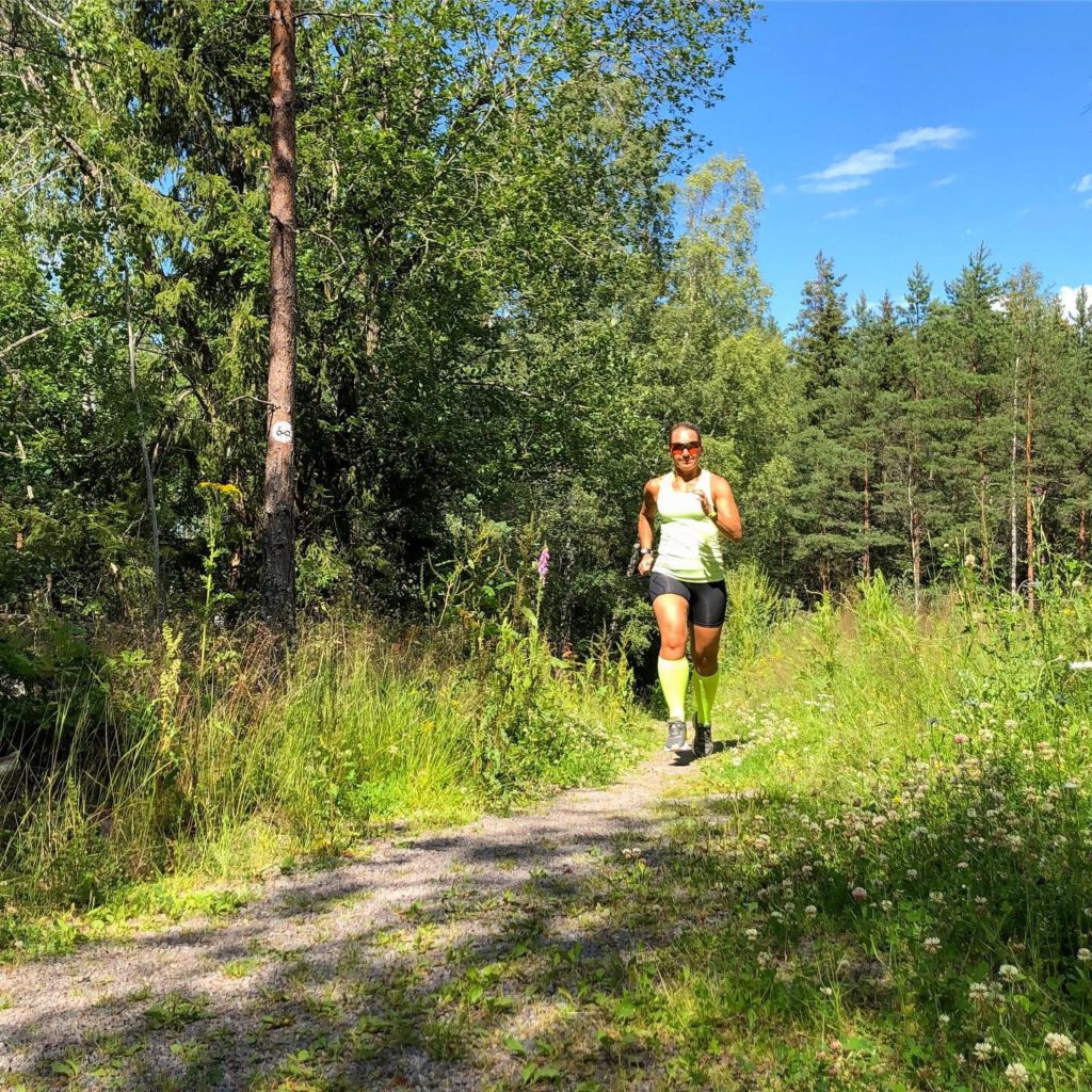 running