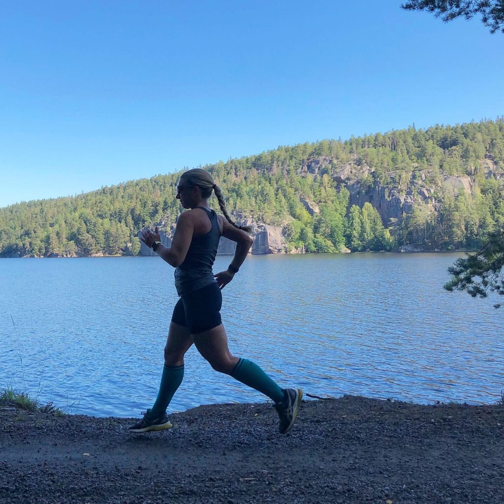 Löpning vid Ågelsjön