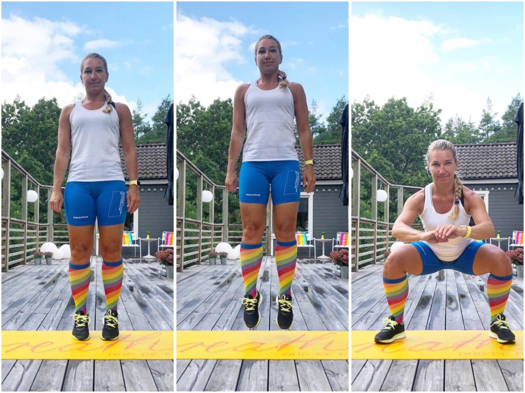 Dubbelstuds till squat