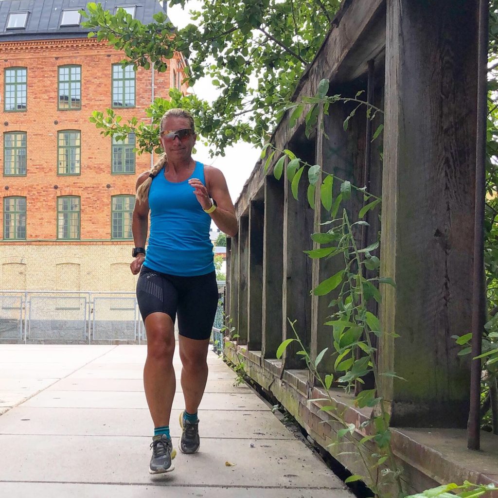 Löpning Industrilandskapet