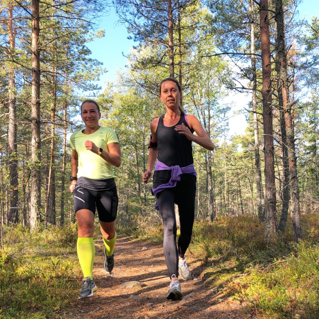 34 km in på löparkontot
