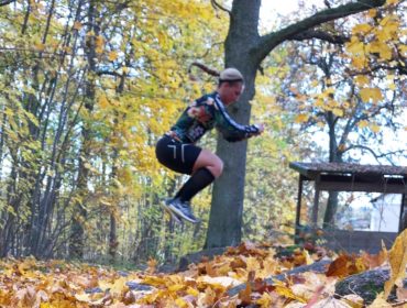 Stenträning under löprundan