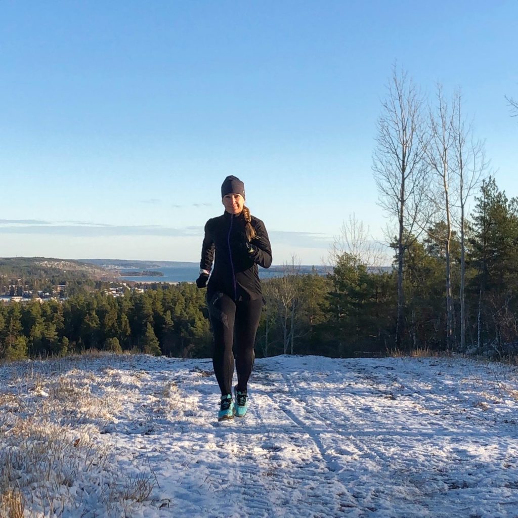 Första vinterlöpning