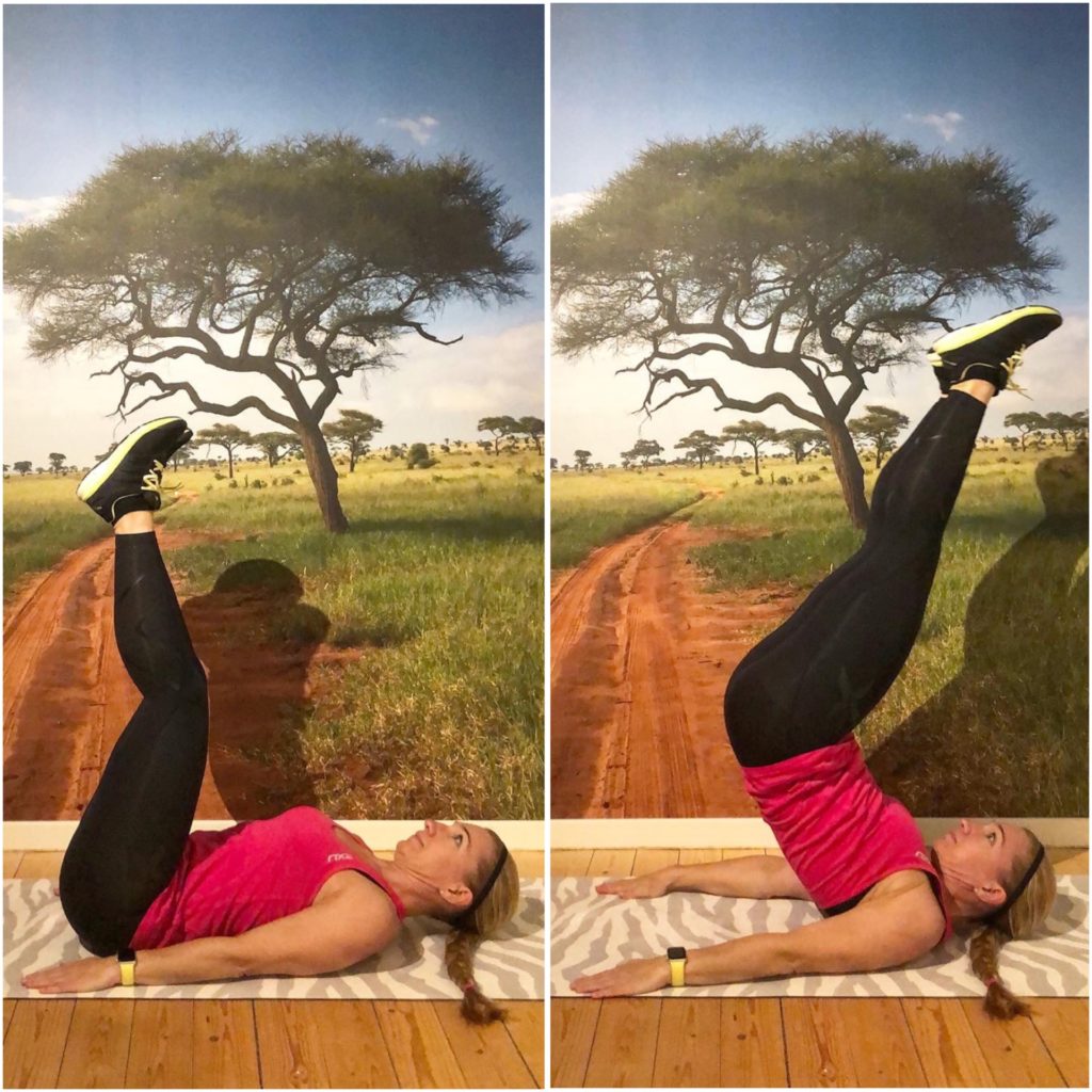 reverse crunches