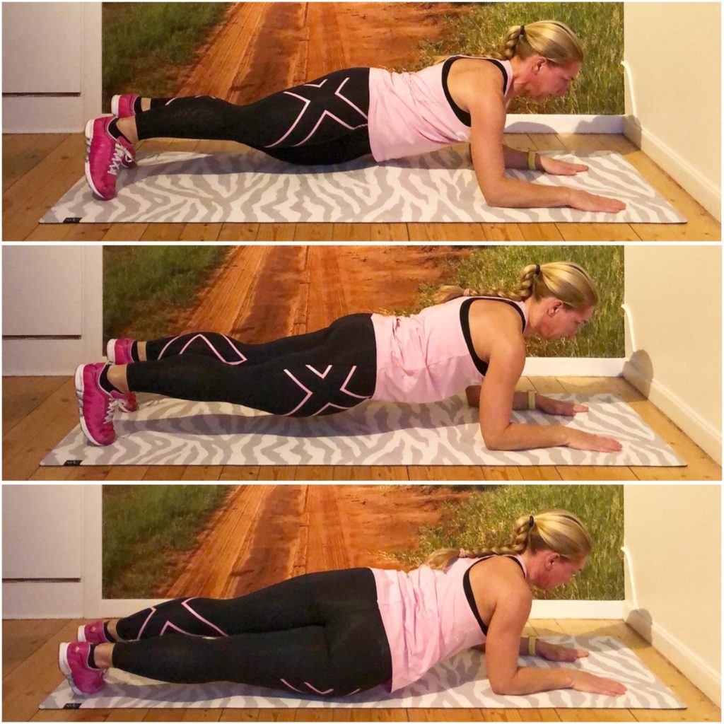 Planka med höft i golv