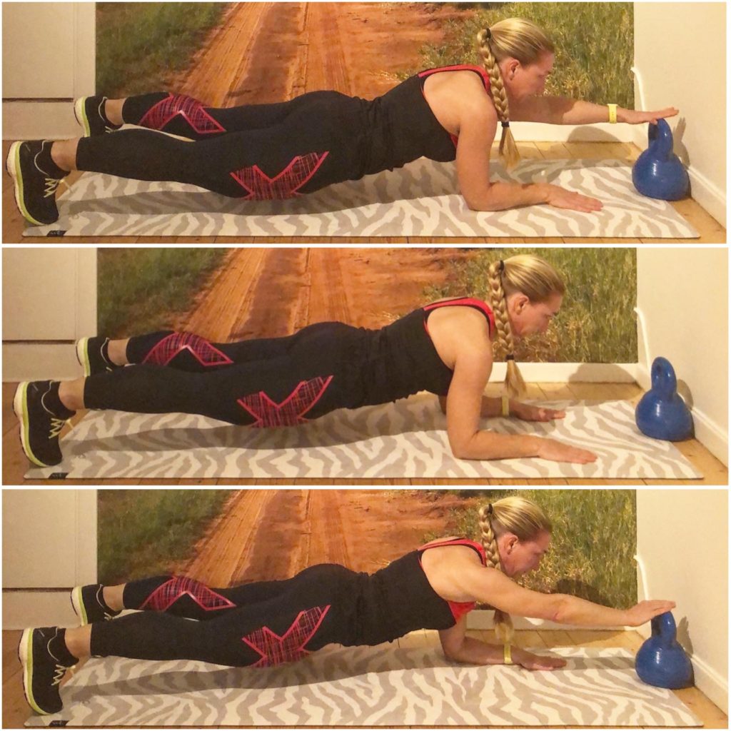 Planka med handtouch