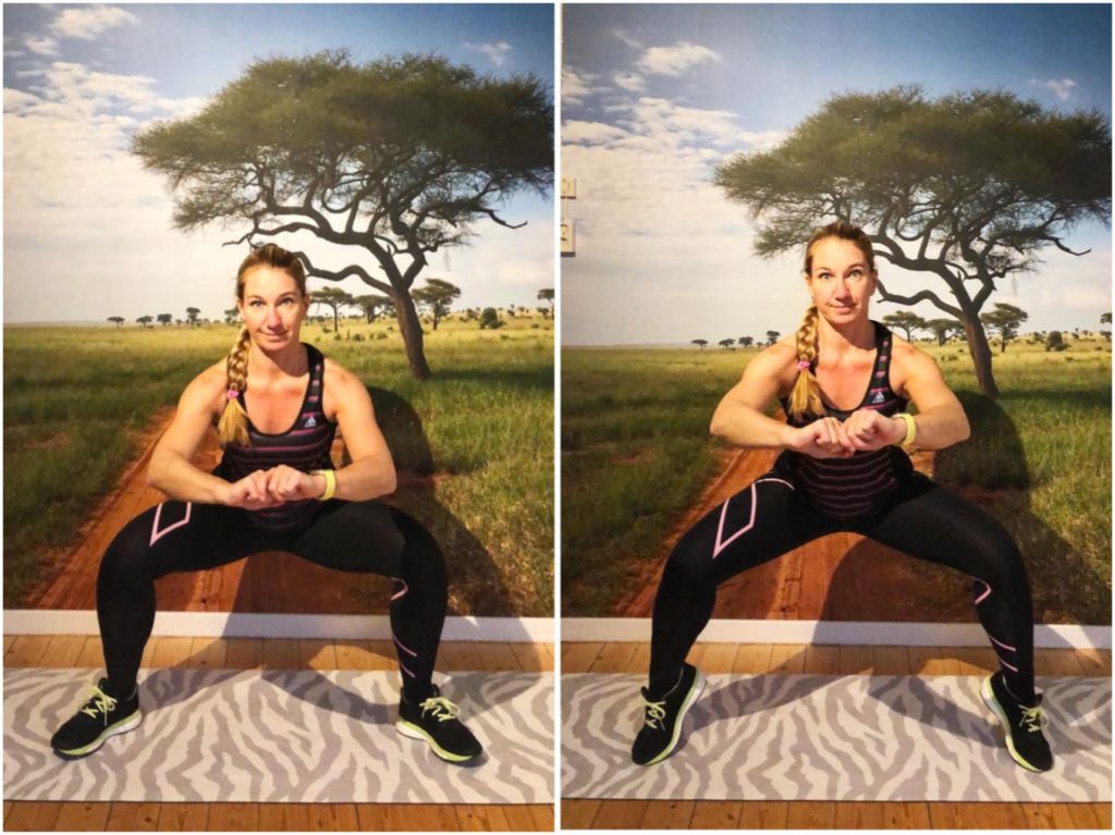 Breda squat med hällyft