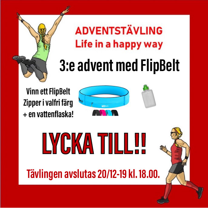 3:e advent - Vinn ett FlipBelt