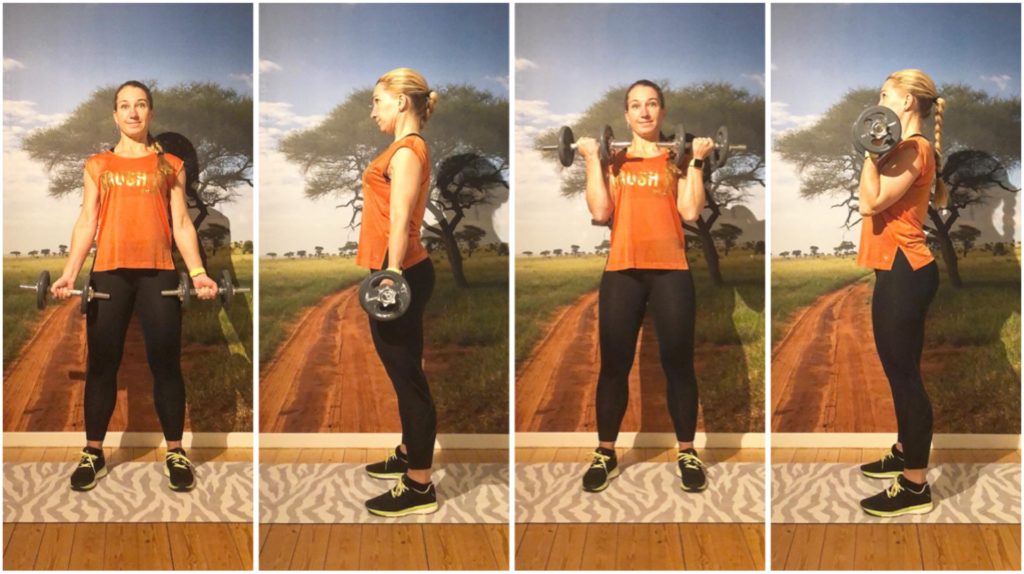 Biceps - från rak arm till axel