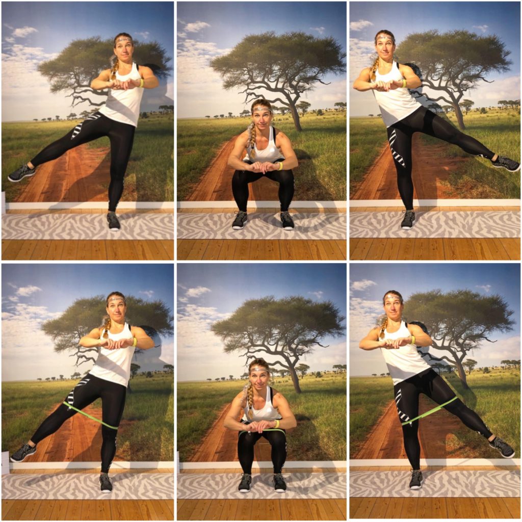 squats med sidobenlyft