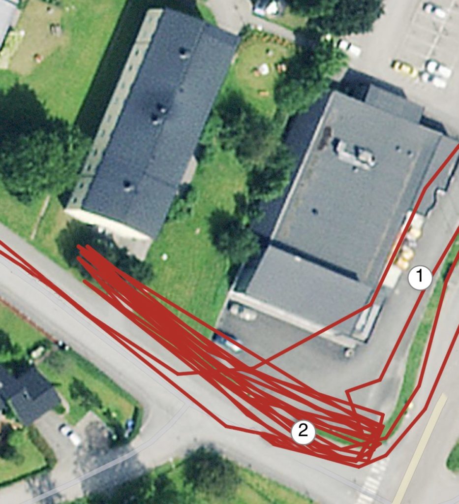 Spontana backintervaller