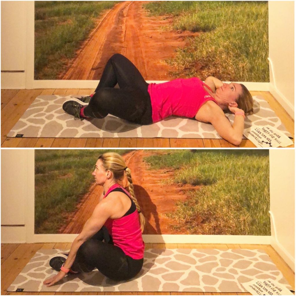 Butterfly situps