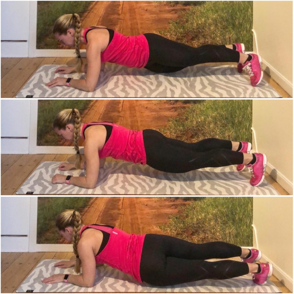 Planka med höft i golv