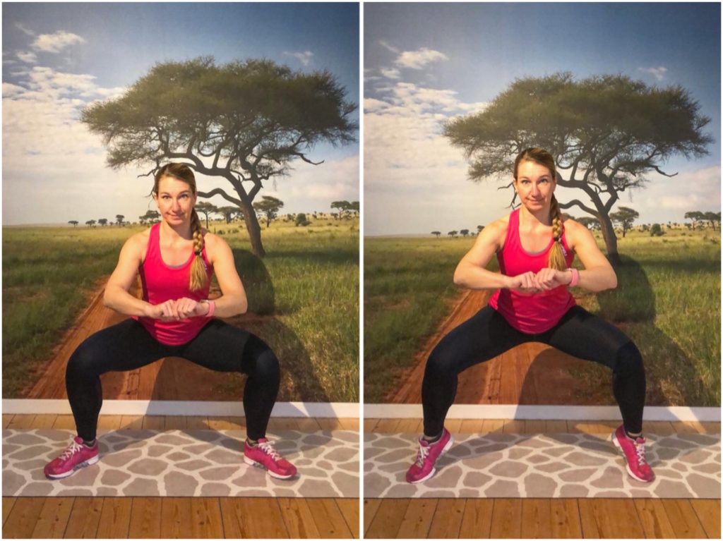 Sumosquats med hällyft