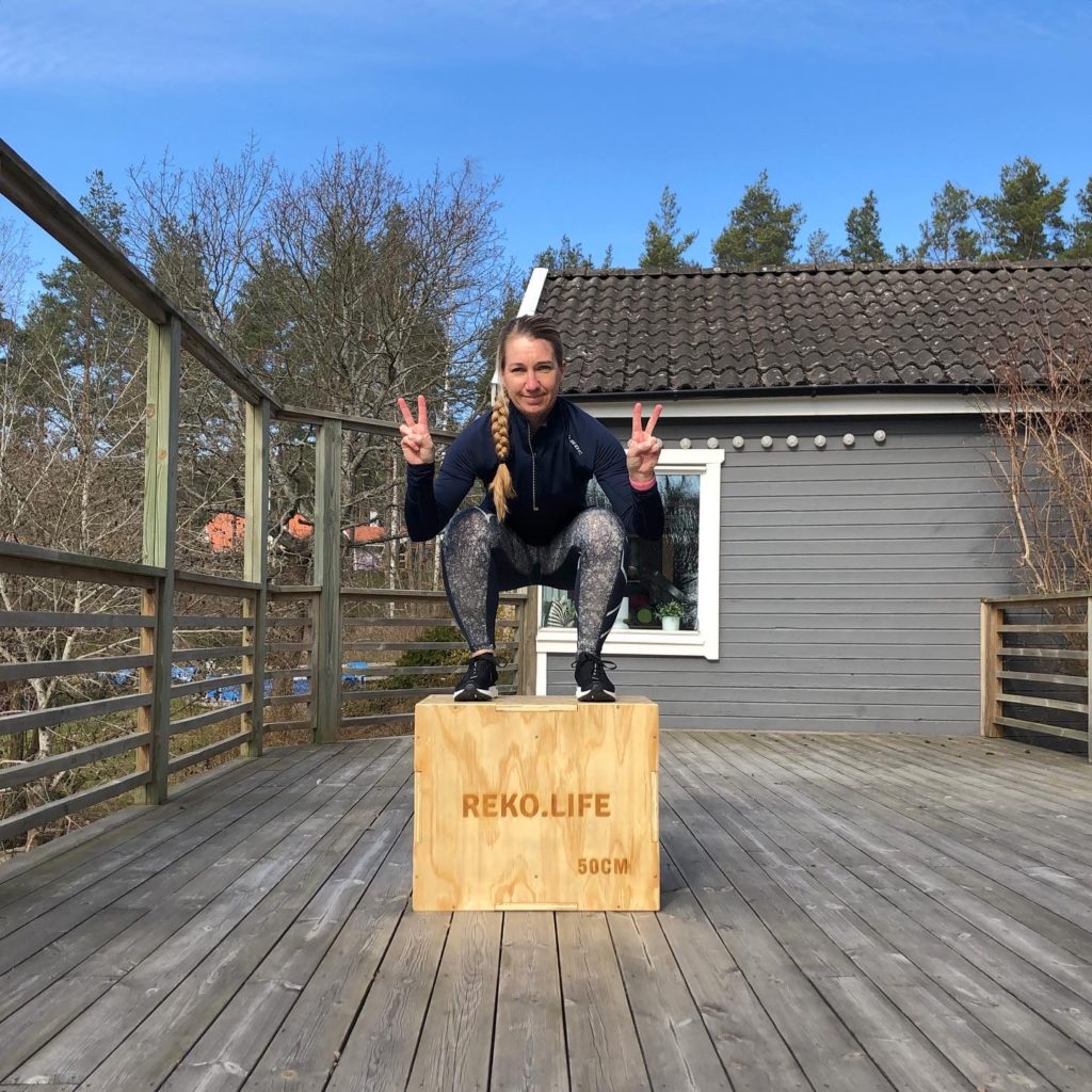 Vickan på plyobox