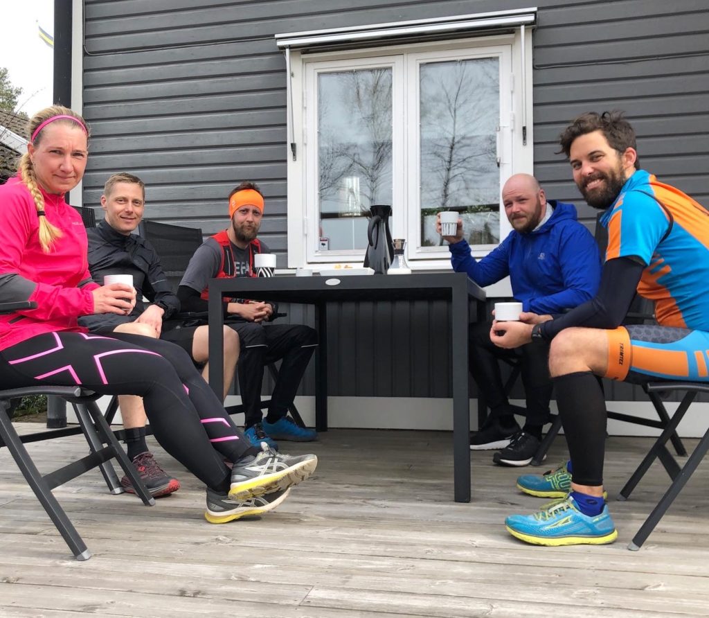 Afterrun kaffestund