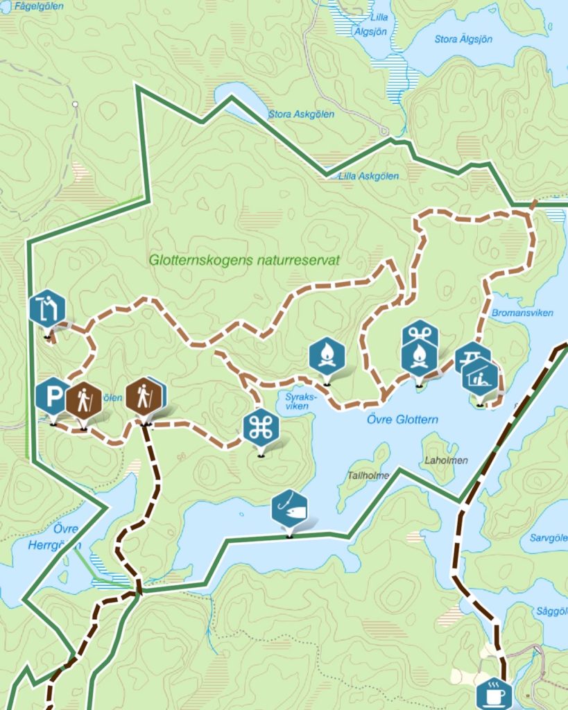 Naturkartan Glotternskogen