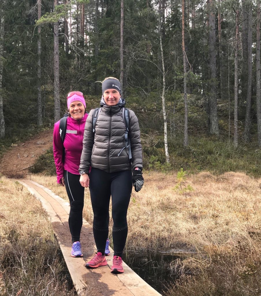 Spång över Lunnsjön