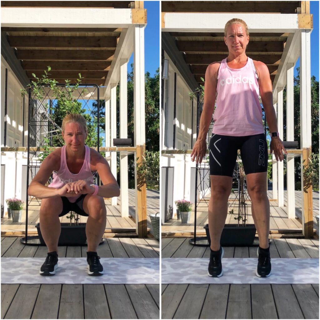 squats med hällyft