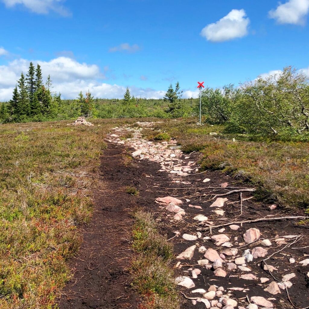 Stensjön, Hemfjällstangen och Mellanfjällsstugan runt
